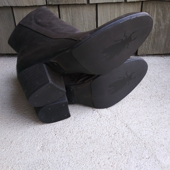 Fly London Ground Brown Lupe Leather Boots - Picture 9 of 9